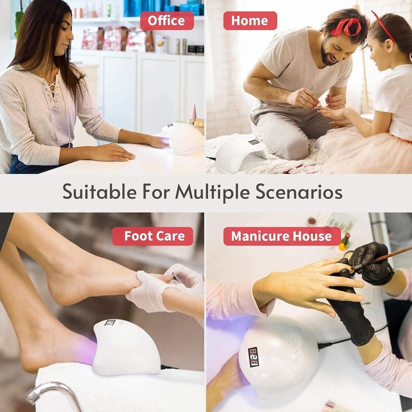 48W Auto Sensor UV Light Nail Dryer